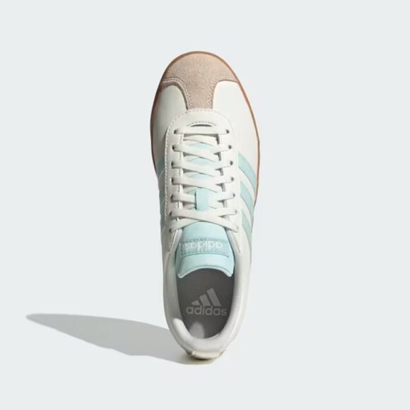 adidas VL Court Base Shoes | Core White / Halo Mint / Halo Ivory | Women’s US 10 - Picture 4 of 13